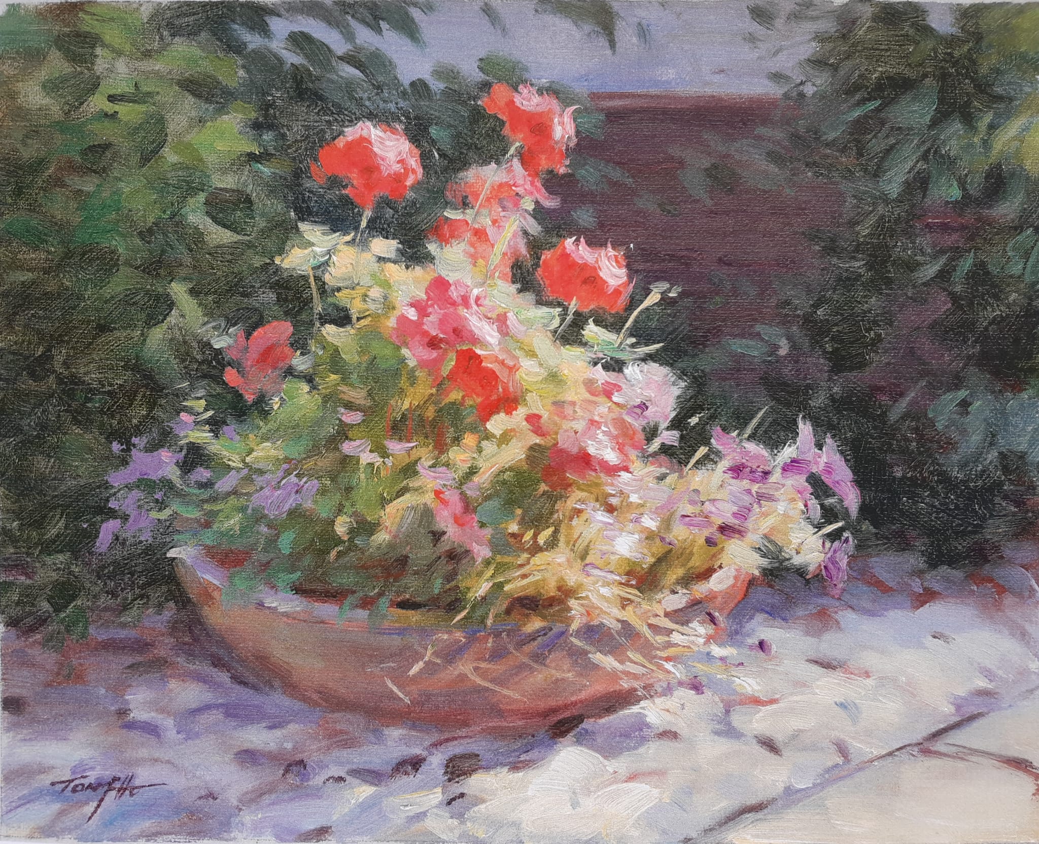 何其炎 - 花園一角